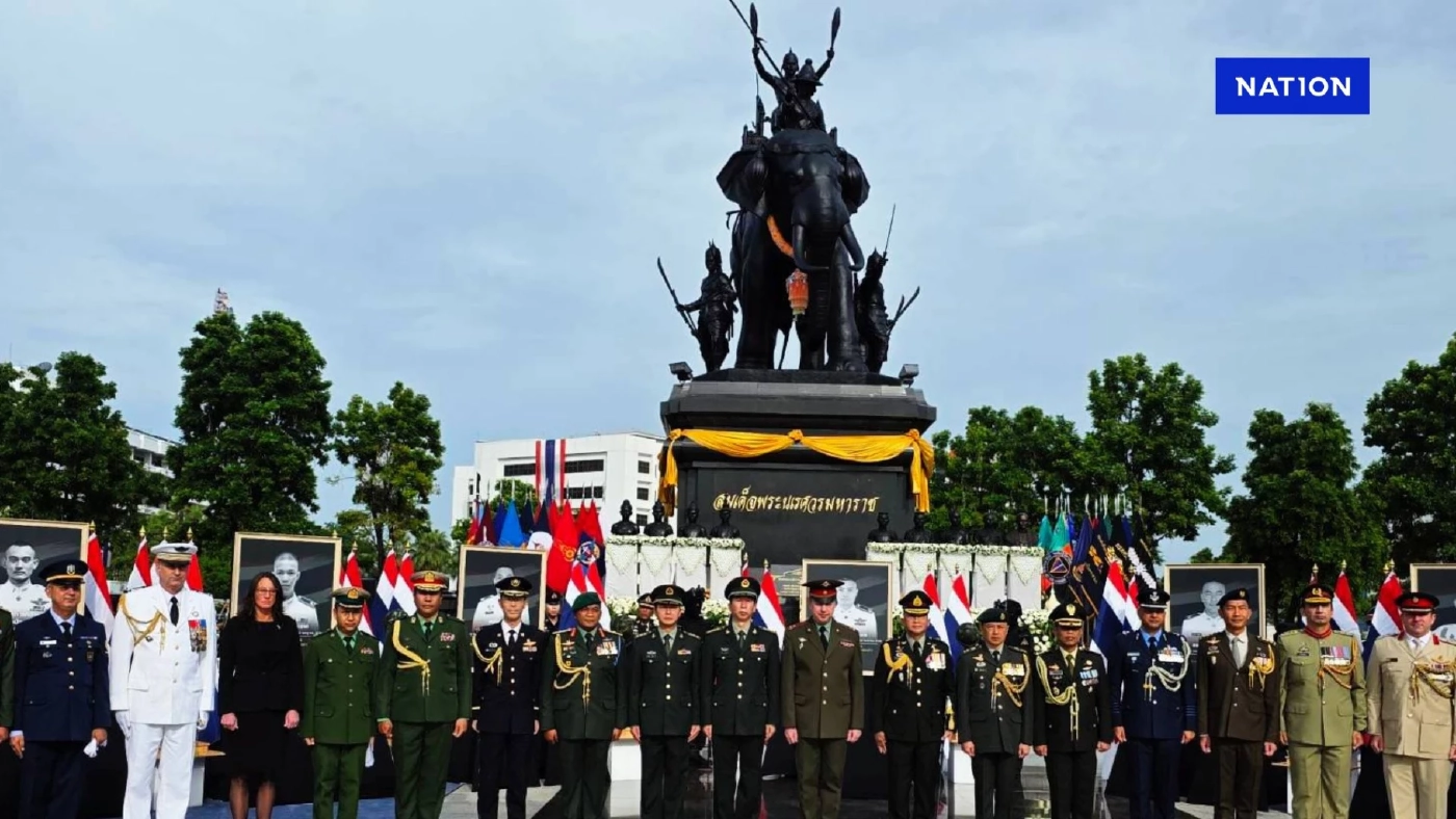"กองทัพไทย" จัดพิธี "สดุดี 15 ทหารกล้า" อาลัย "14 เหยื่อผู้บริสุทธิ์" เหตุสู้รบไทย-กัมพูชา