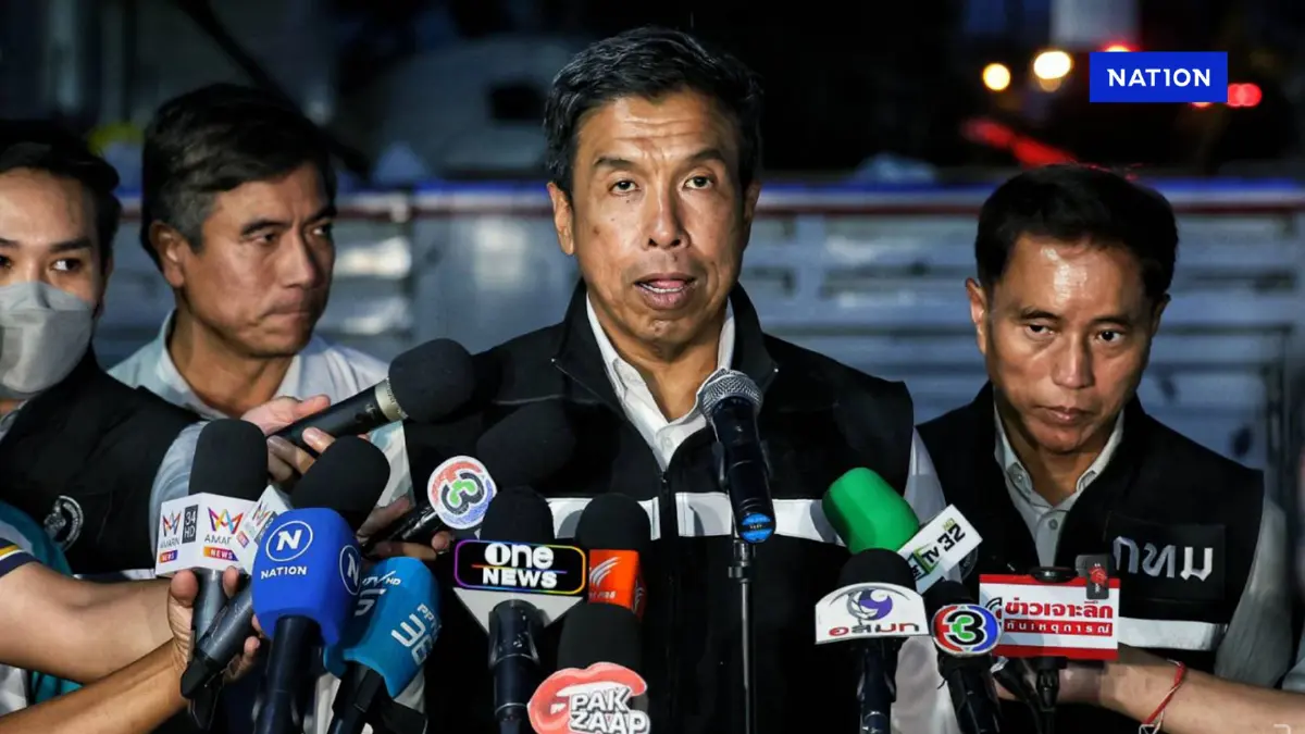 "ชัชชาติ" ยันใช้ทรายถมหลุมยุบเป็นมาตรฐานสากล แก้ถูกจุด