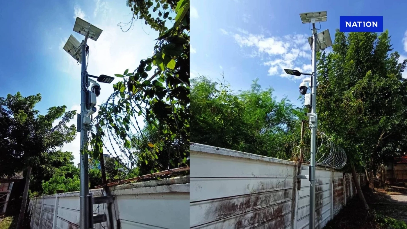 เริ่มแล้ว! กองทัพไทย ติดตั้ง "กล้องวงจรปิด" ก้าวแรกของ "รั้วอิเล็กทรอนิกส์" ชายแดน (มีคลิป) เริ่มแล้ว! กองทัพไทย ติดตั้ง "กล้องวงจรปิด" ก้าวแรกของ "รั้วอิเล็กทรอนิกส์" ชายแดน (มีคลิป)