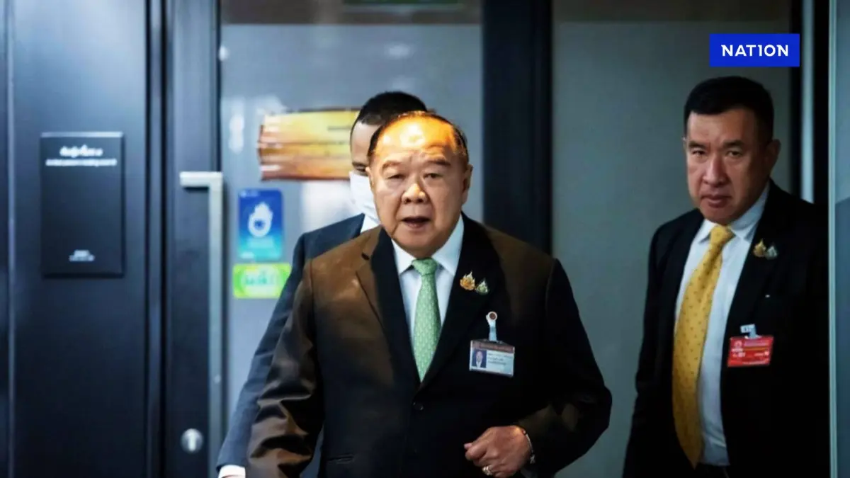 "บิ๊กป้อม" ประกาศ "ไม่รับตำแหน่ง" ยืนยันพร้อมทำงานเบื้องหลัง