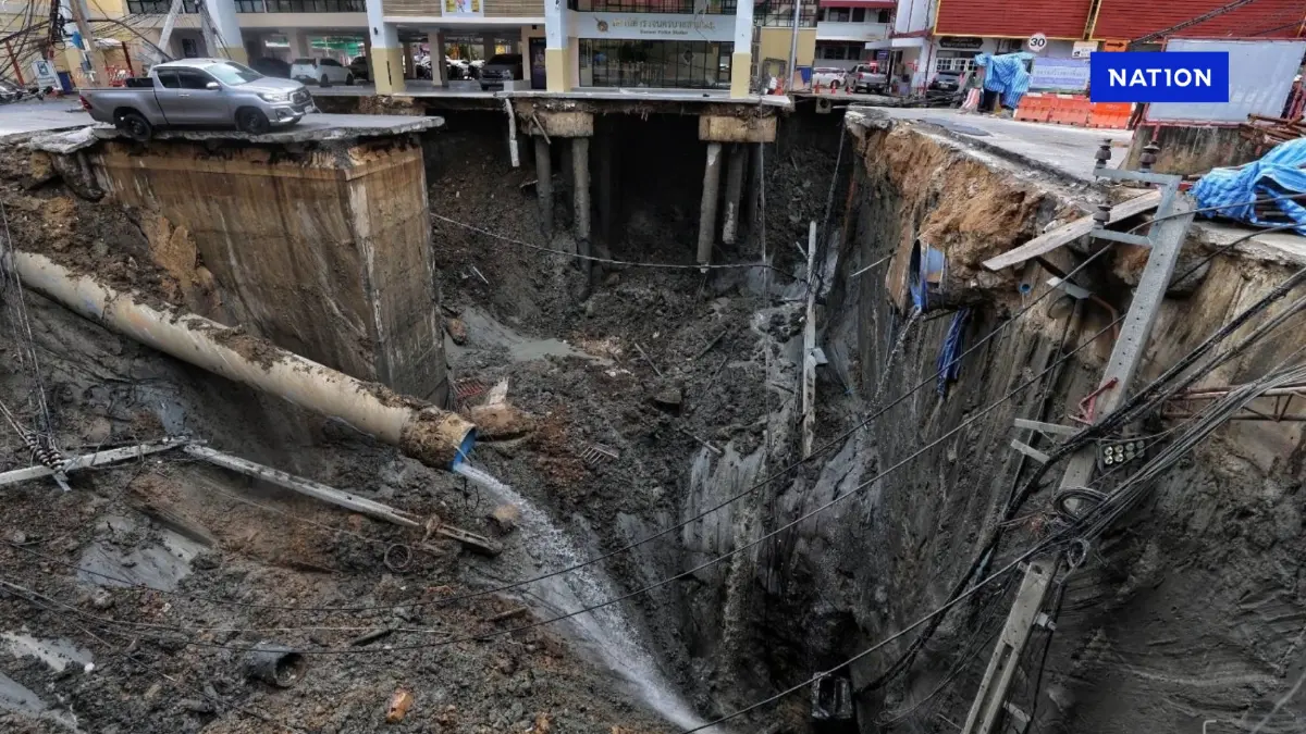 ชัชชาติ เผยสาเหตุถนนทรุดตัวหน้า รพ.วชิรฯ สั่ง 7 ข้อเร่งแก้ไขด่วน