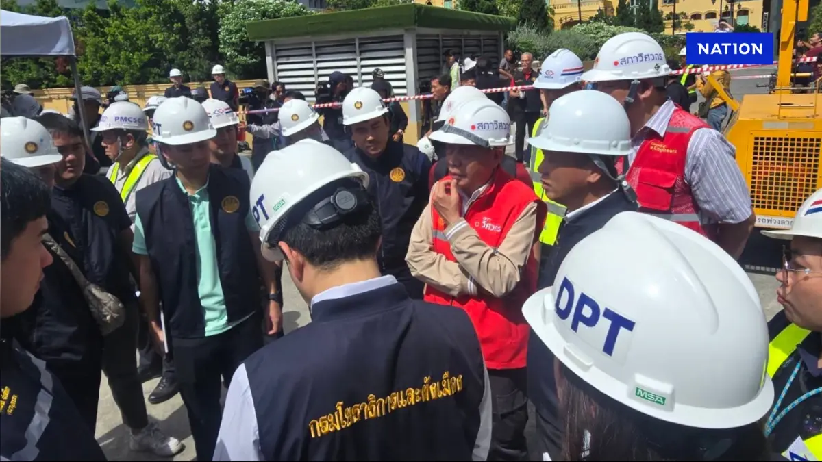 ยผ.ระดมทีมวิศวกรตรวจอาคารรอบเหตุหลุมยุบเพื่อความปลอดภัย ยผ.ระดมทีมวิศวกรตรวจอาคารรอบเหตุหลุมยุบเพื่อความปลอดภัย