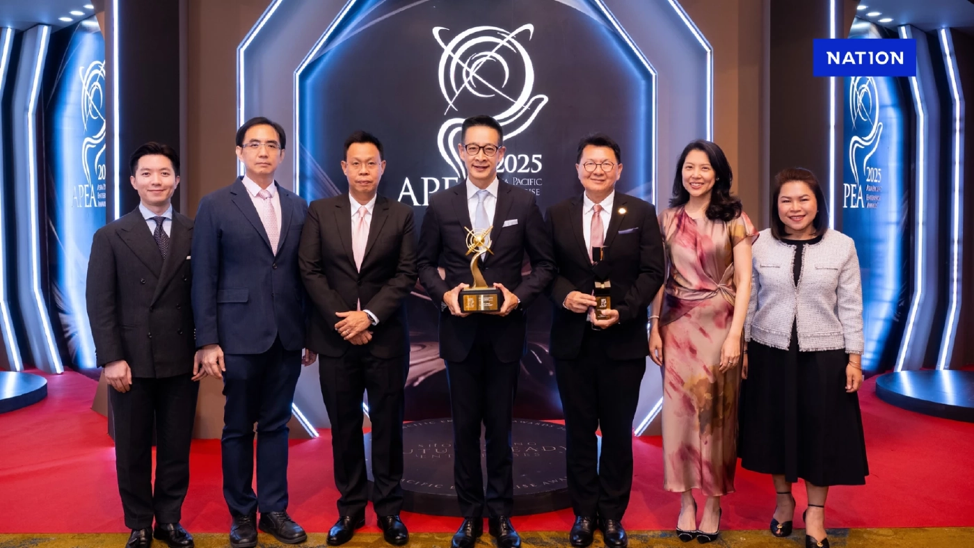 เมืองไทยประกันชีวิตคว้า 2 รางวัลเกียรติยศระดับเอเชีย 5 ปีซ้อน