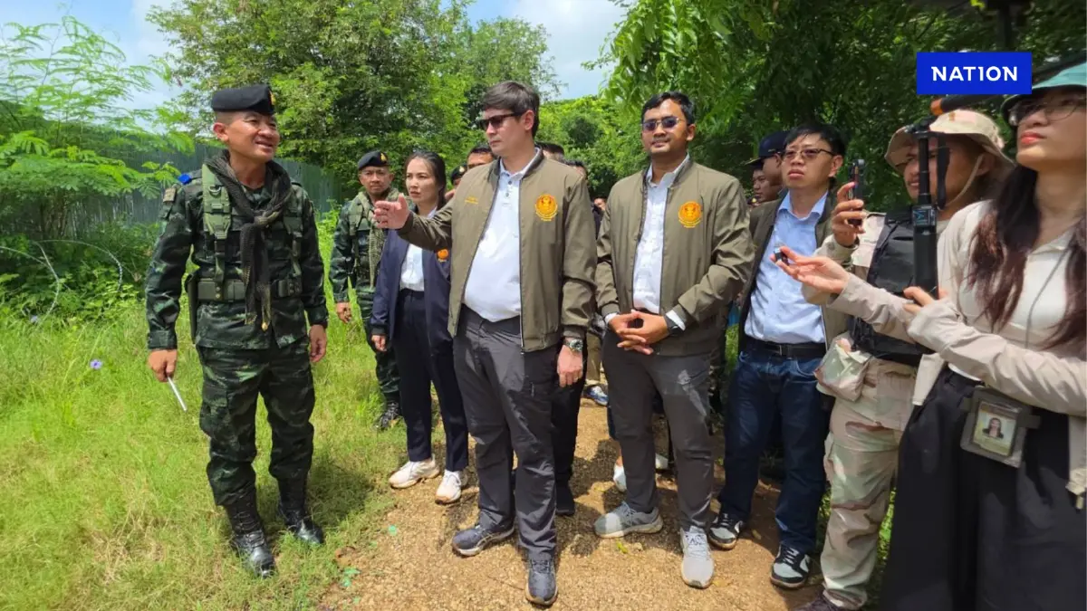 กมธ.มั่นคง ลงพื้นที่ชายแดนสระแก้ว ติดตามปัญหารุกล้ำอธิปไตยไทย กมธ.มั่นคง ลงพื้นที่ชายแดนสระแก้ว ติดตามปัญหารุกล้ำอธิปไตยไทย