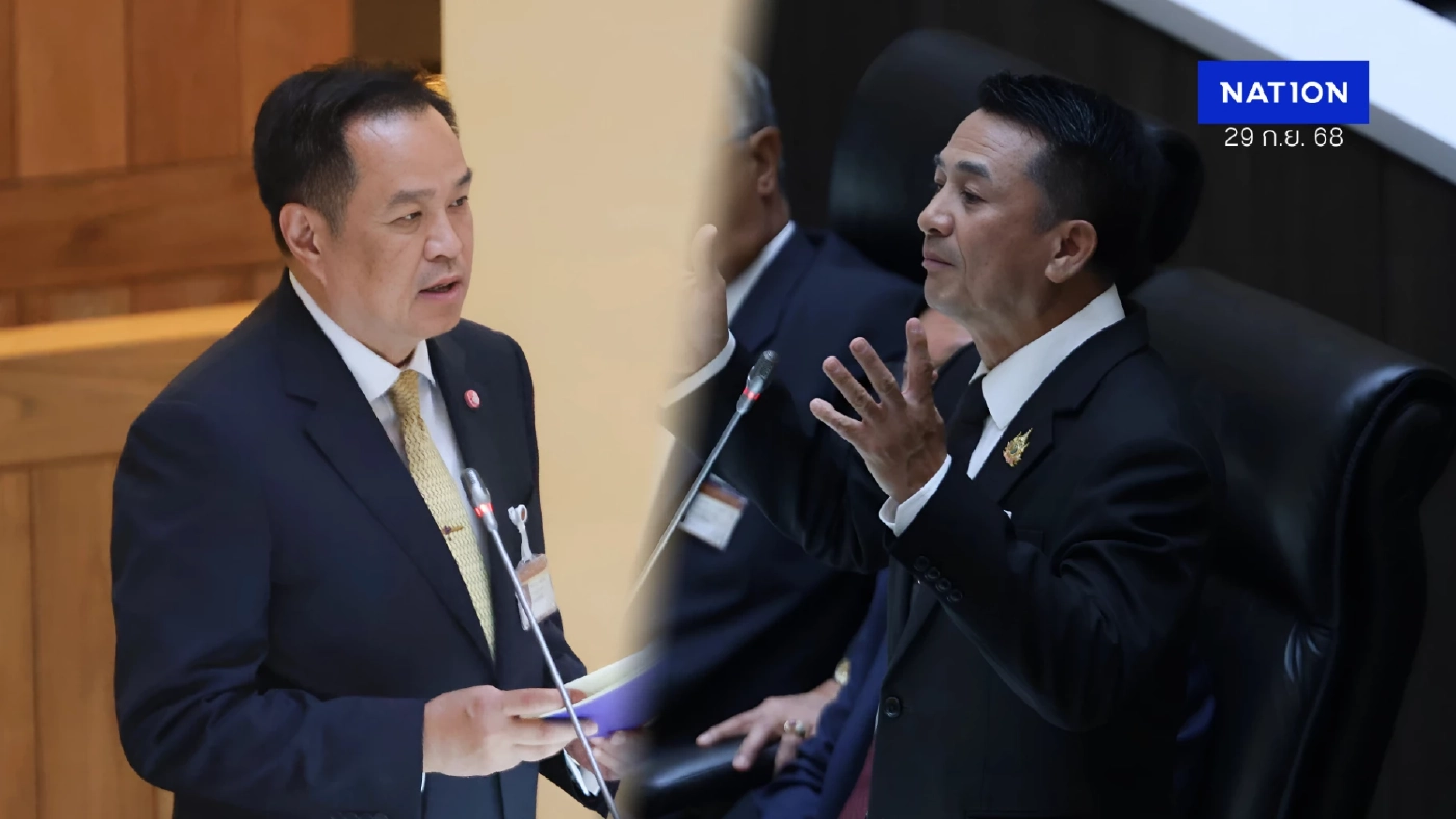 "อนุทิน-ชลน่าน" โต้แซบนโยบายรัฐบาล 4 เดือน แลกหมัดคนละชุด