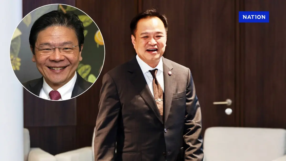 "นายกฯ สิงคโปร์" โทรศัพท์แสดงความยินดี "นายกฯอนุทิน"