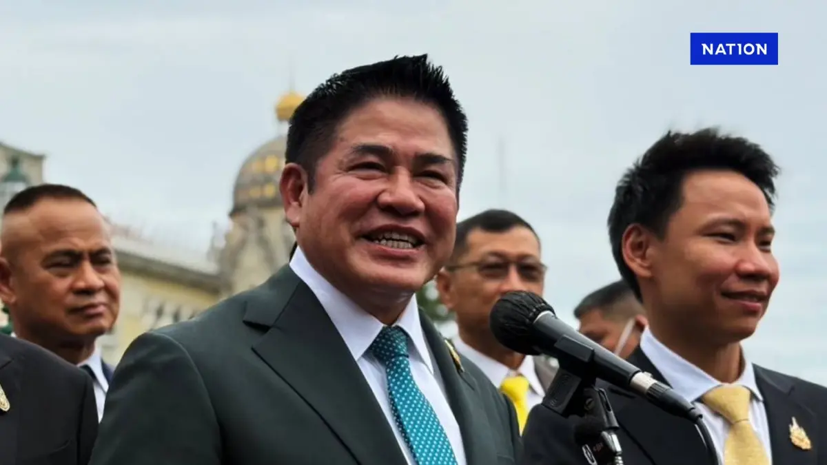 "ธรรมนัส" เผย ยังไม่ได้คุย "เดชอิศม์" ทาบทามเข้า "กล้าธรรม" "ธรรมนัส" เผย ยังไม่ได้คุย "เดชอิศม์" ทาบทามเข้า "กล้าธรรม"