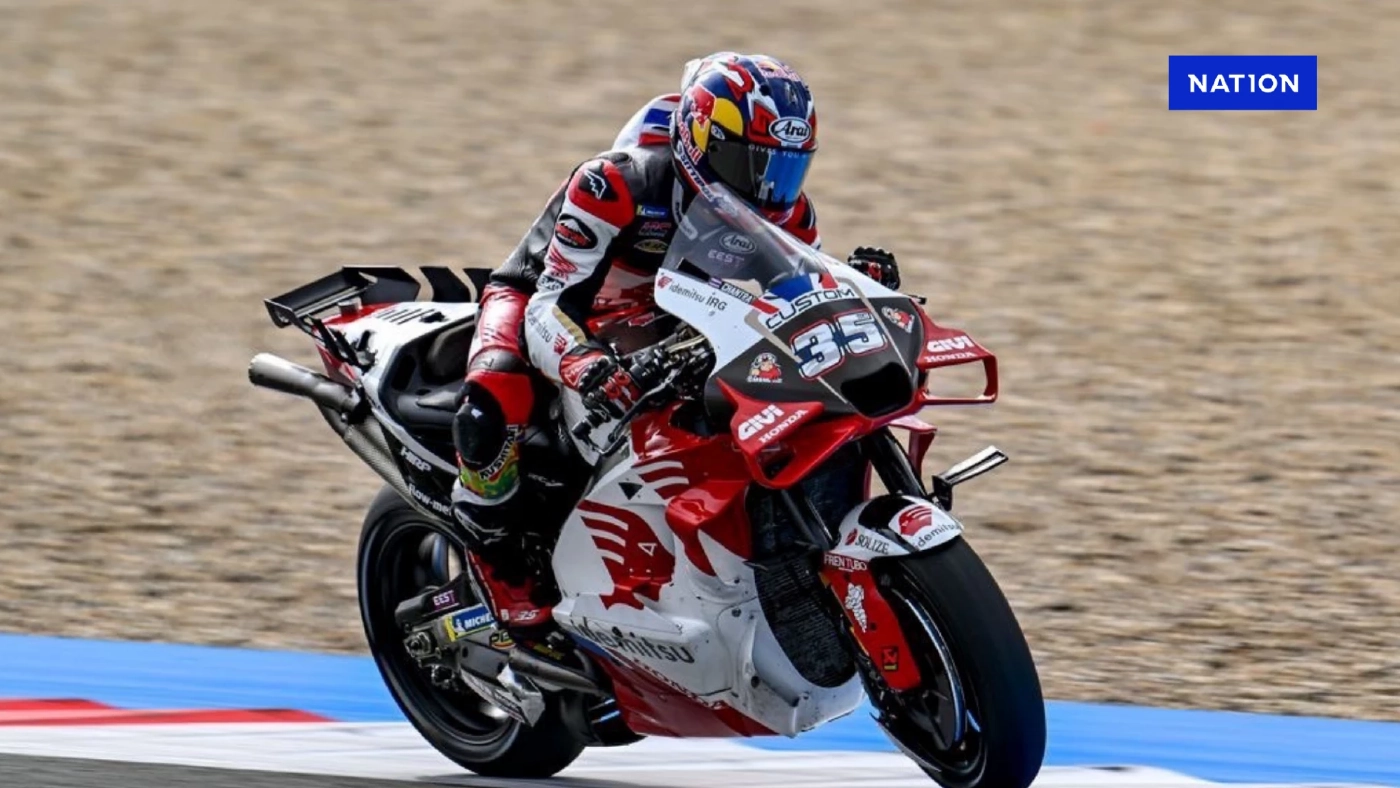 พร้อมคัมแบ็ก! "ก้อง-สมเกียรติ" หายเจ็บพร้อมลุยศึกโมโตจีพีที่สเปน