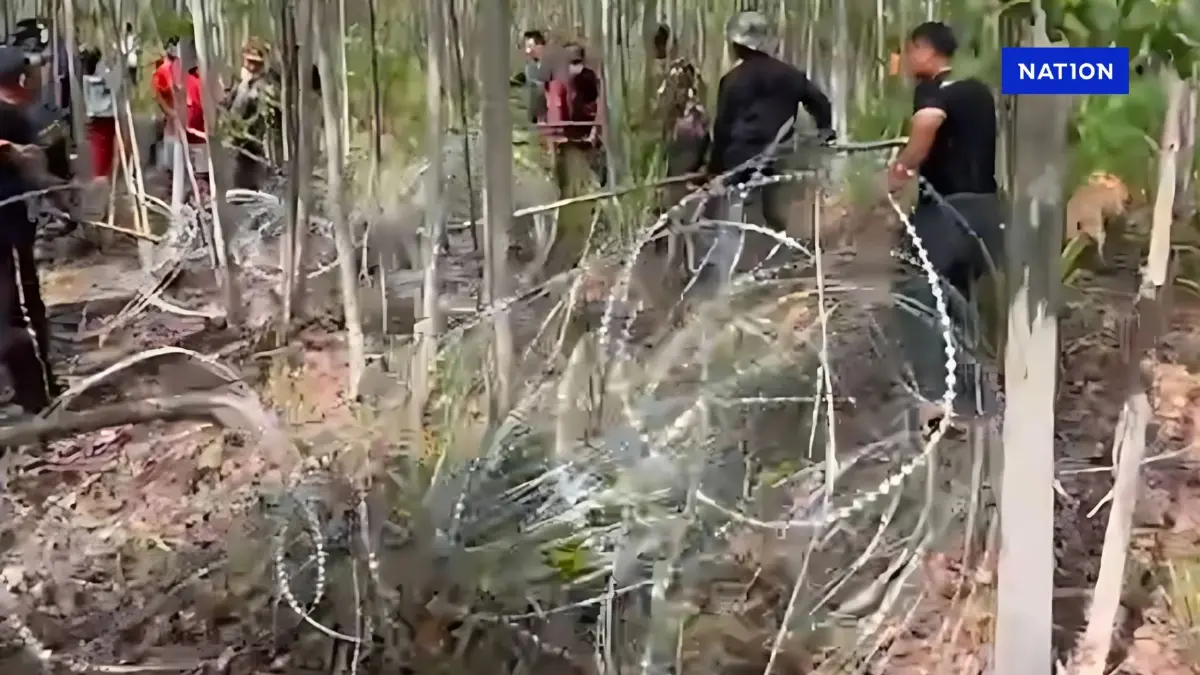 สงครามเย็นชายแดน สแกนพื้นที่ ทพ.1-2 จุดไหน ทหารกัมพูชา ถอน-ไม่ถอนกำลัง สงครามเย็นชายแดน สแกนพื้นที่ ทพ.1-2 จุดไหน ทหารกัมพูชา ถอน-ไม่ถอนกำลัง