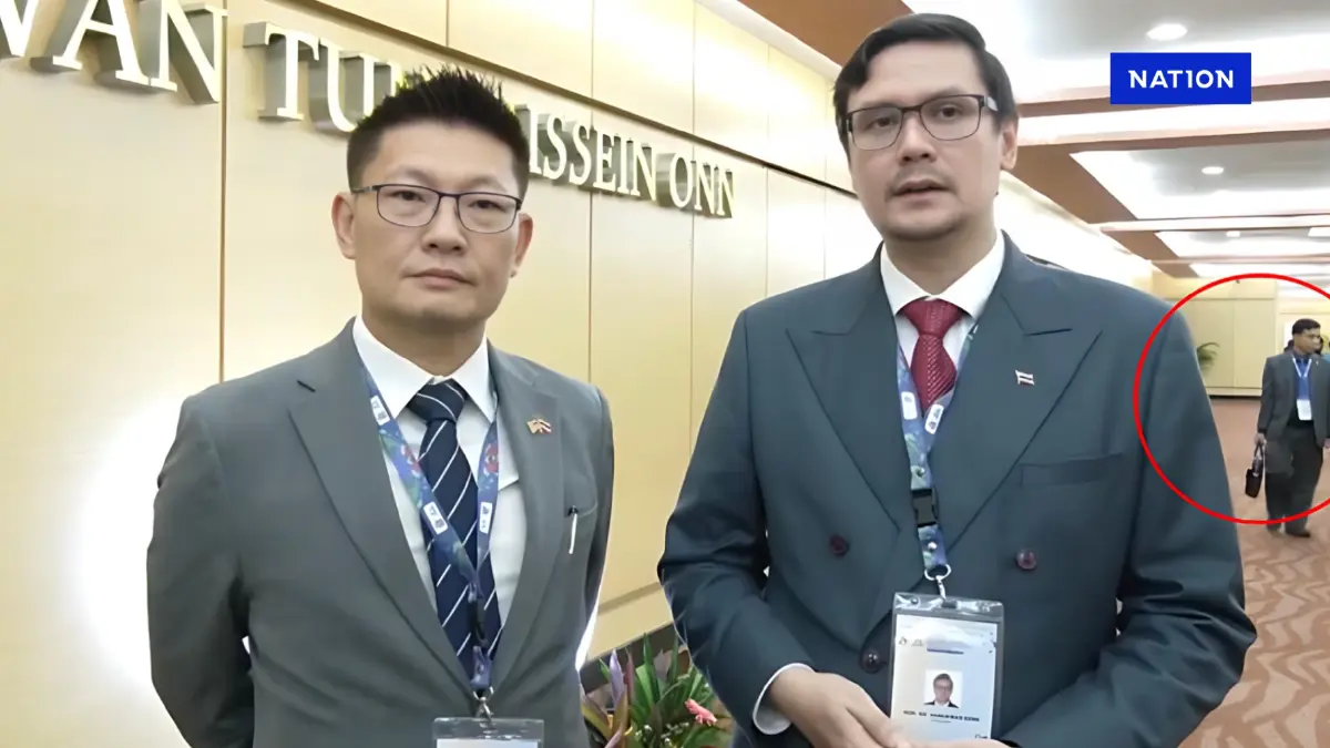 กัมพูชาไร้มารยาท! ยกแก๊งก่อกวน “โรม” ให้สัมภาษณ์ที่ AIPA กัมพูชาไร้มารยาท! ยกแก๊งก่อกวน “โรม” ให้สัมภาษณ์ที่ AIPA