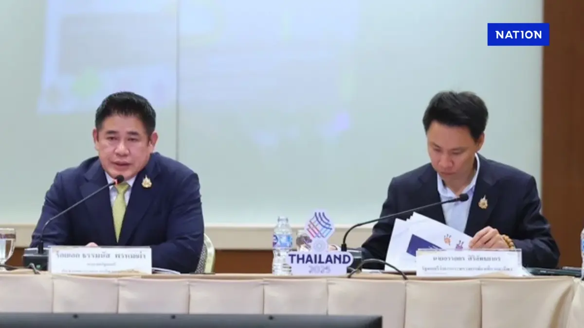 “ร.อ.ธรรมนัส-อรรถกร” ลุยเคลียร์ปัญหา “ซีเกมส์–พาราเกมส์” “ร.อ.ธรรมนัส-อรรถกร” ลุยเคลียร์ปัญหา “ซีเกมส์–พาราเกมส์”