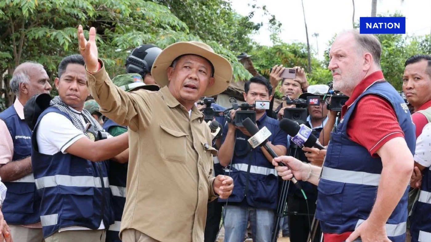 ผู้ว่าฯสระแก้ว โต้ข้อเสนอ "ผู้ว่าฯ บ็อนเตียย์เมียนเจ็ย"  ขีดเส้นย้ายพ้นพื้นที่