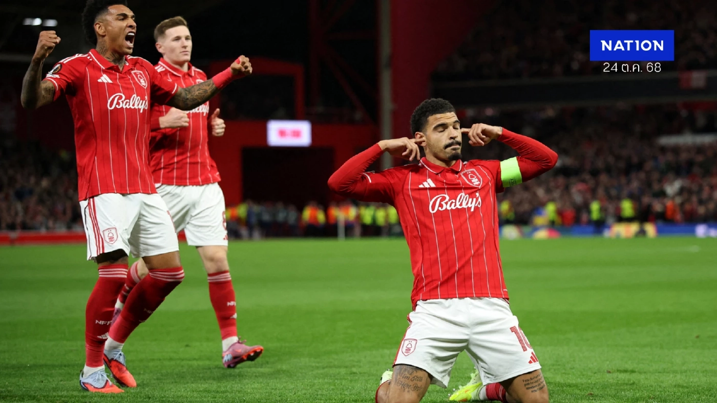 ไดช์ประเดิมสวย! "น็อตติ้งแฮม ฟอเรสต์" ทุบปอร์โต้ 2-0 "โรม่า-วิลล่า" พ่ายช็อก