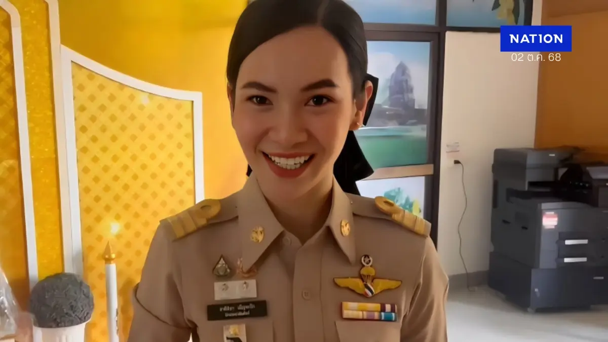 "ผู้กองแคท" รายงานตัวผู้ว่าฯ ศรีสะเกษ พร้อมเปิดใจสั้นๆ หลังยื่นลาออก