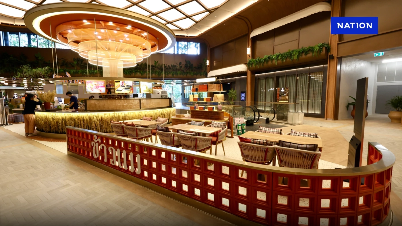 KAO NOM (ข้าวนม) ร้านขนมไทยร่วมสมัย ฝีมือ "เชฟเดช" คิ้วคชา