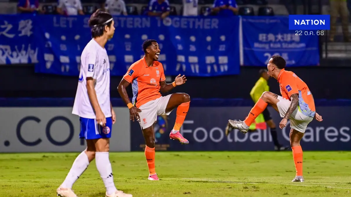 ราชบุรี เอฟซี โชว์ดุ! ไล่ถล่มอีสเทิร์น 5-1 คว้าชัยแรก ACL 2