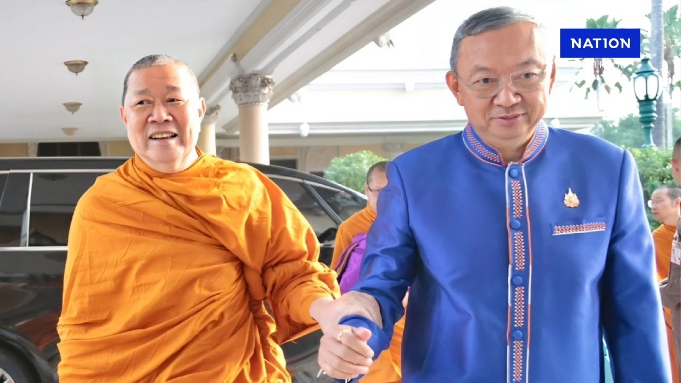 "นายกฯหนู" สายมู นิมนต์ "สมเด็จธงชัย" ทำบุญส่วนตัว บนตึกไทยคู่ฟ้า "นายกฯหนู" สายมู นิมนต์ "สมเด็จธงชัย" ทำบุญส่วนตัว บนตึกไทยคู่ฟ้า