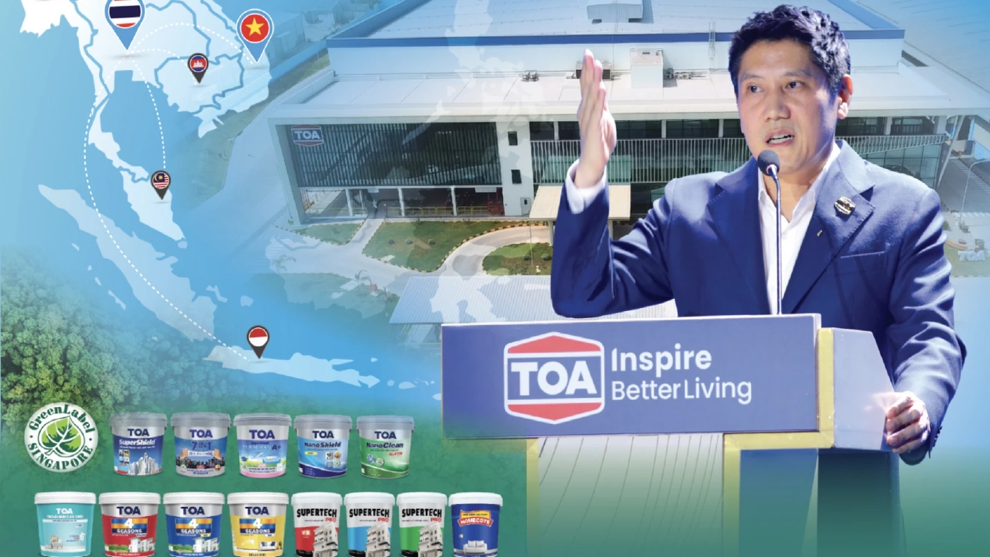 TOA Vietnam ฉลอง 30 ปี เปิดวิสัยทัศน์มุ่งสู่ผู้นำนวัตกรรมสีในอาเซียน