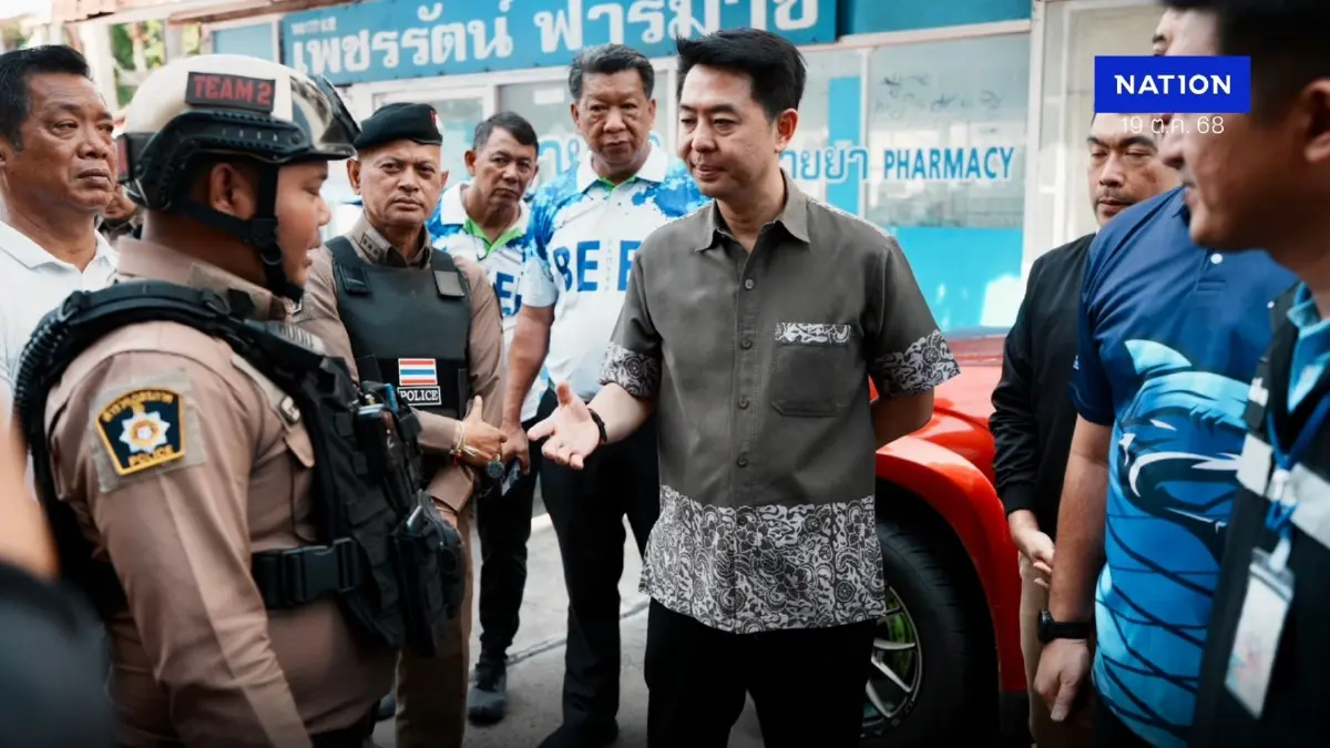 นายกเบียร์ ลุยจัดระเบียบหาดจอมเทียน คืนความปลอดภัย นทท. นายกเบียร์ ลุยจัดระเบียบหาดจอมเทียน คืนความปลอดภัย นทท.
