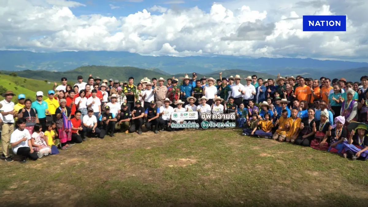 เครือซีพีขยายผล "แม่แจ่มโมเดลพลัส" สร้างป่า-รายได้ยั่งยืน