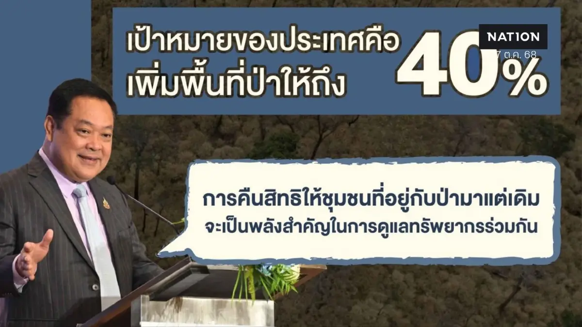 "พ.ต.อ.ทวี" เตรียมลุยถก "ร่าง พ.ร.บ.นิรโทษป่าทับคนฯ" ชี้ "นายทุน" ถูกจับแค่ 20% ที่เหลือเป็น "ชาวบ้าน"