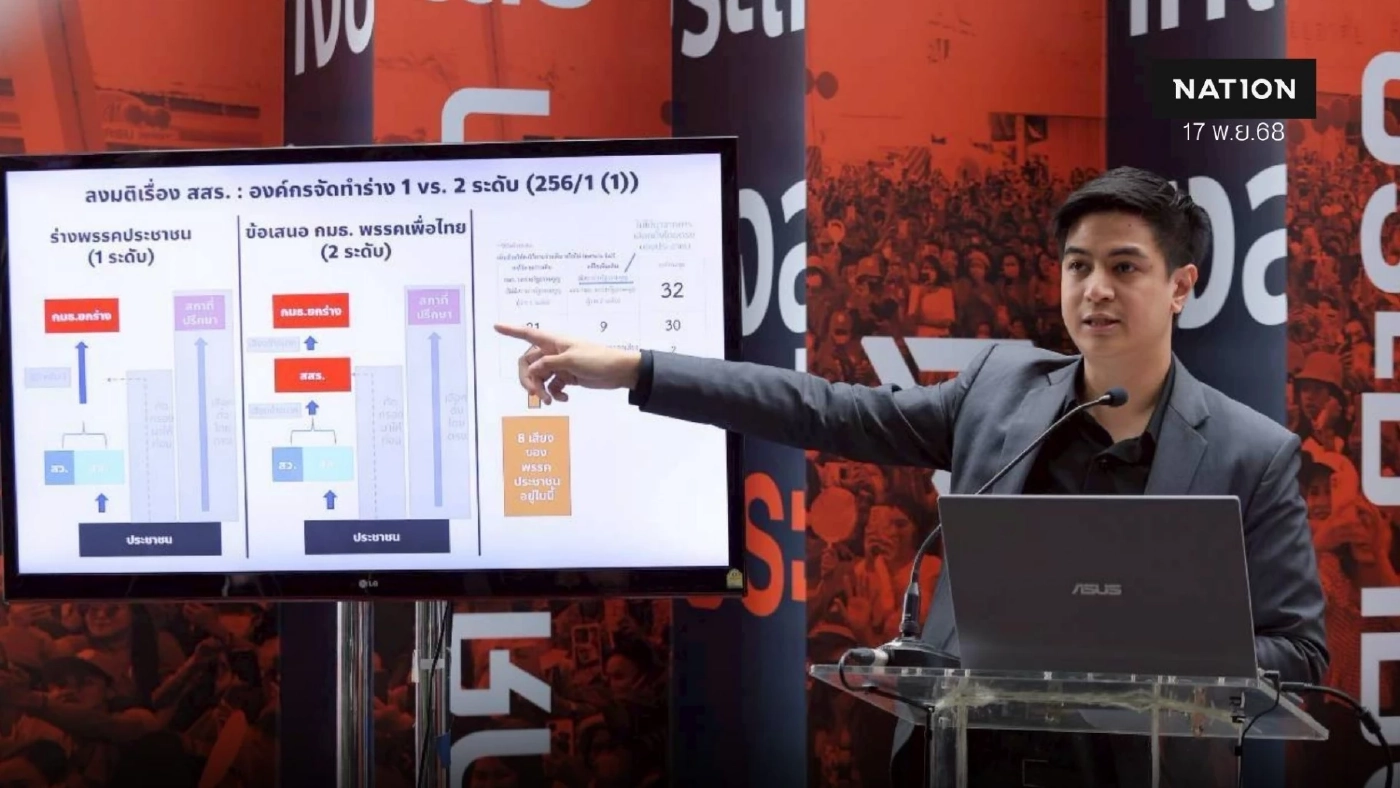 "พริษฐ์" ยันสูตร 20 หยิบ 1 ออกแบบรัดกุม ป้องกันการผูกขาด "พริษฐ์" ยันสูตร 20 หยิบ 1 ออกแบบรัดกุม ป้องกันการผูกขาด