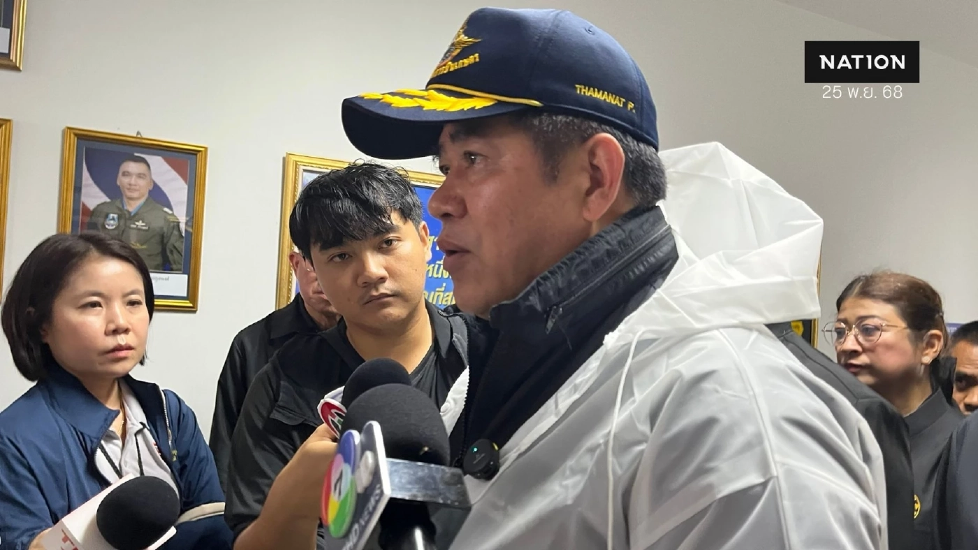 "ธรรมนัส" นั่งบัญชาการแก้น้ำท่วมใต้ เร่งอพยพคนในพื้นที่กระแสน้ำแรง คาดใน 3 วัน สถานการณ์คลี่คลาย