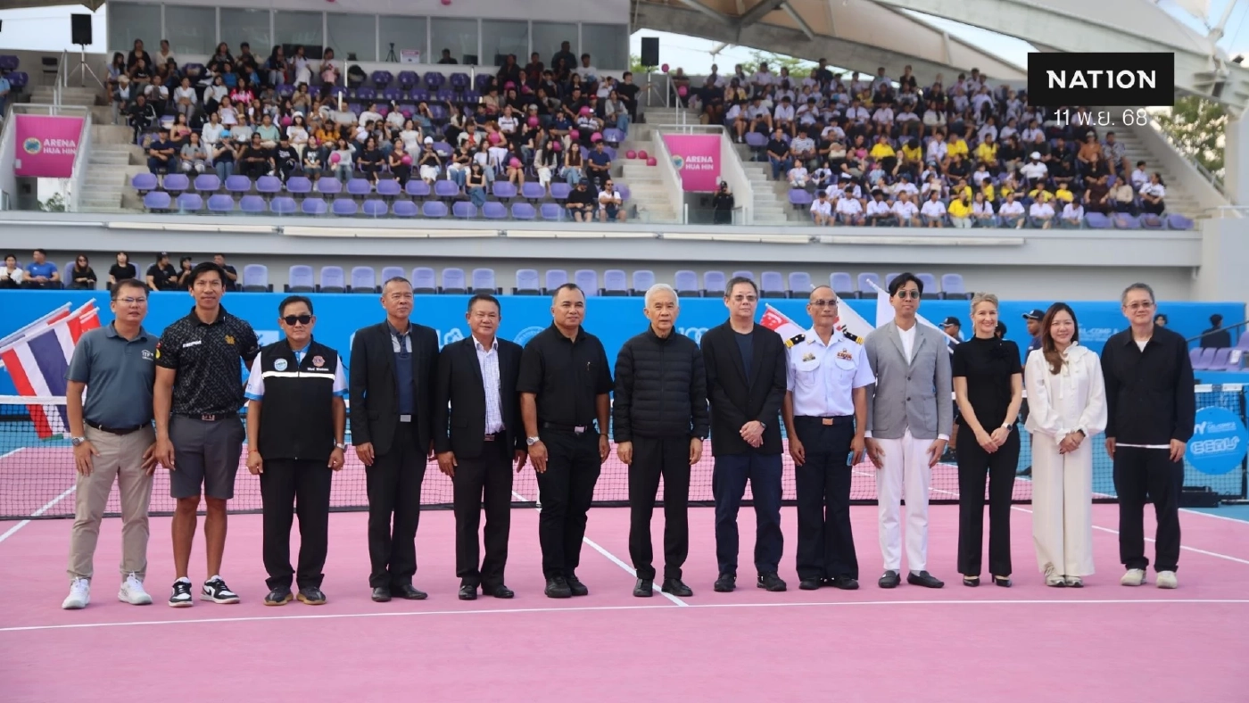 "สุวัจน์" เปิดศึกเทนนิสไอทีเอฟ 2025 ที่หัวหิน