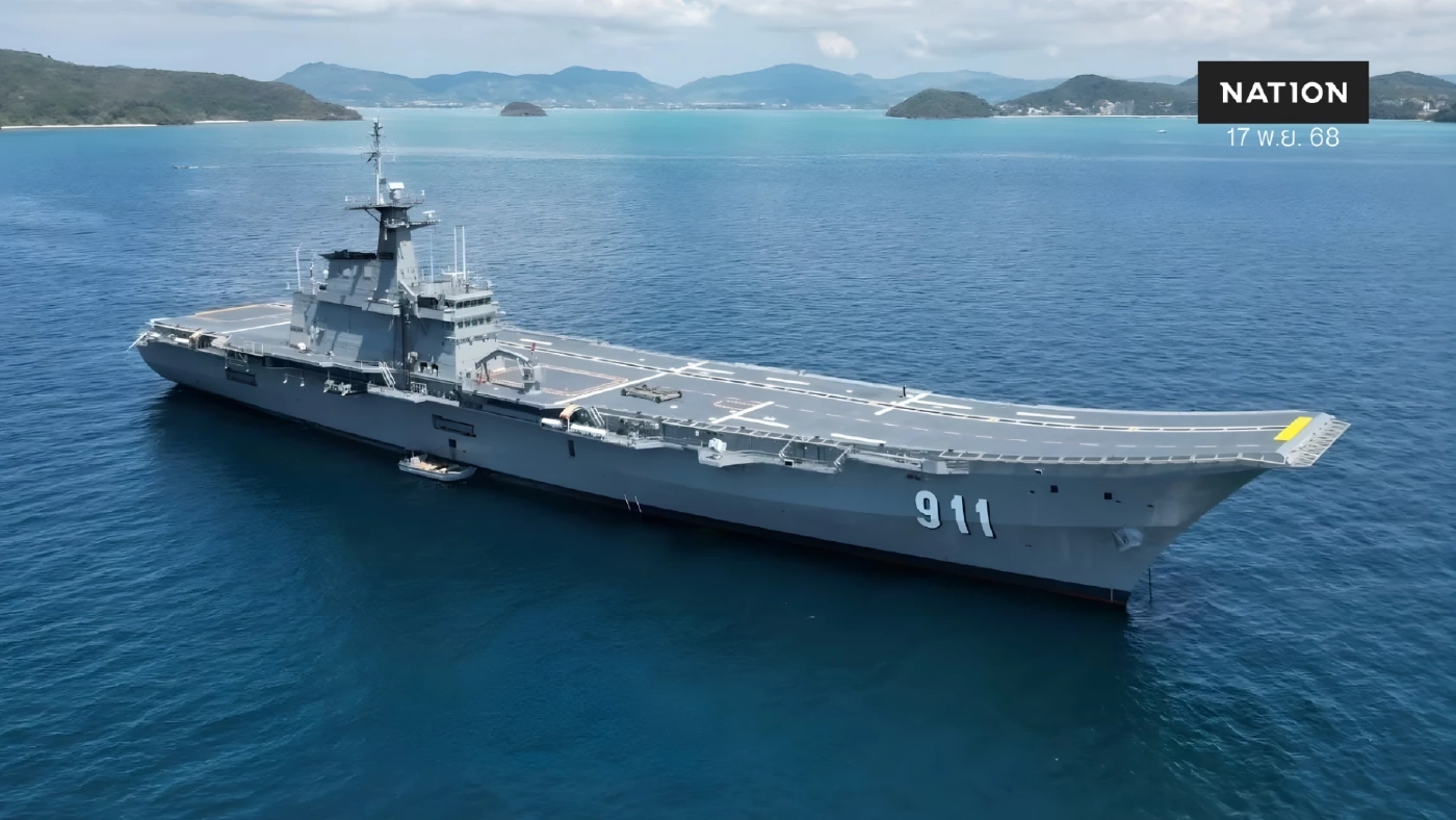 ทร.เตรียมพร้อม "เรือหลวงจักรีฯ" สั่งงดเยี่ยมชม หวั่นถูกสอดแนม