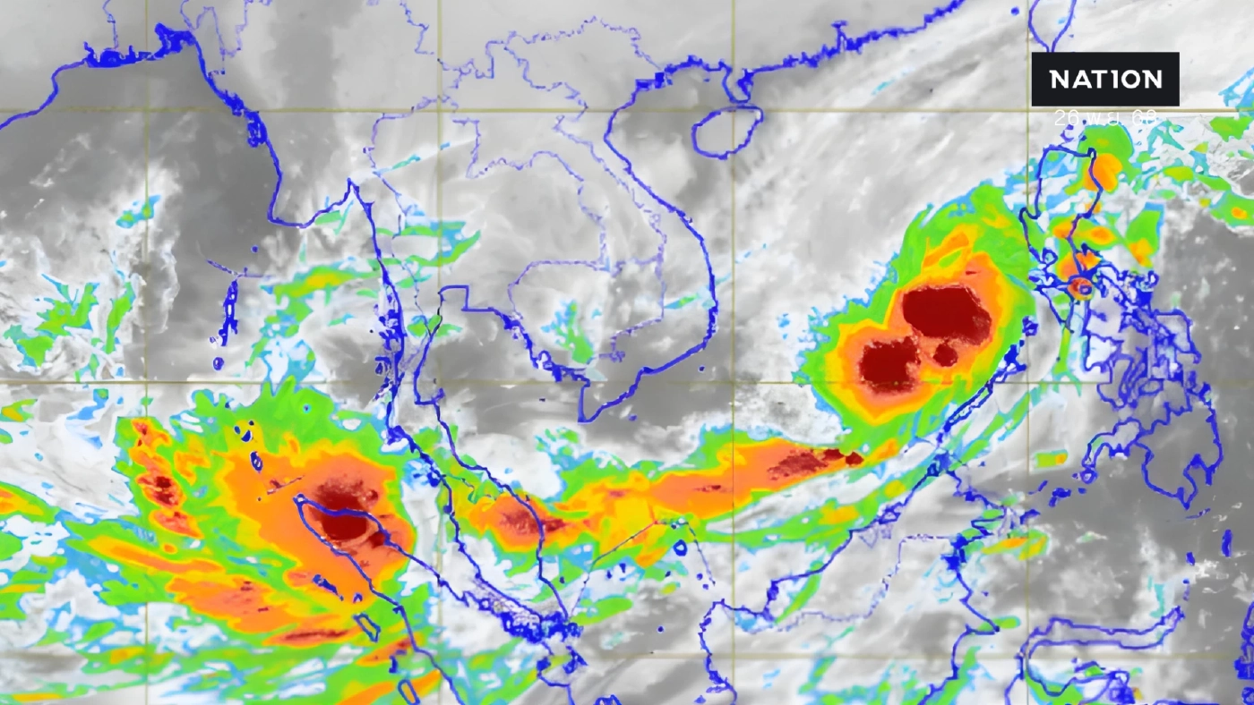 ข่าวดี! "พายุโคโตะ" ช่วยไทย ดูดเมฆฝนภาคใต้ไปไว้ที่ตาพายุ