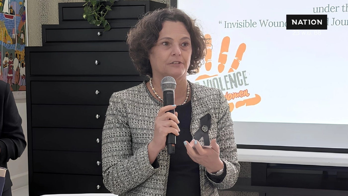 "ทูตอิสราเอล" เรียกร้องทั่วโลกช่วยกัน "ยุติความรุนแรงต่อสตรี"