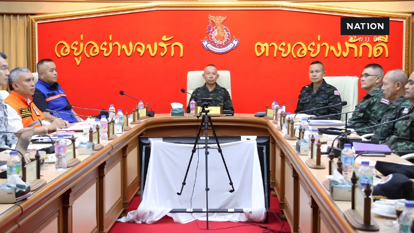 ผบ.ทสส.ผู้คุมอำนาจพื้นที่ตัวจริง สั่งเร่งคลี่คลายน้ำท่วมหาดใหญ่