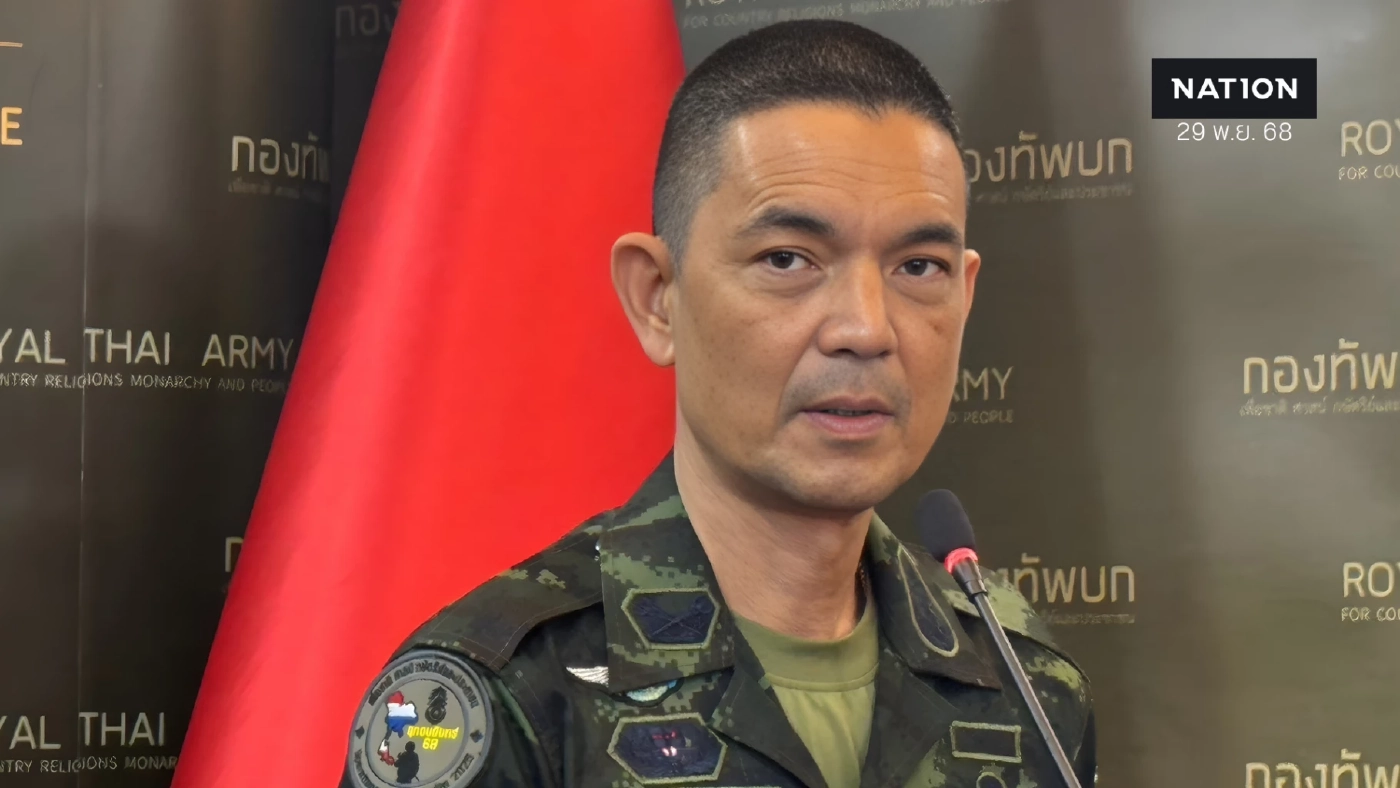 กองทัพบกชี้ ชาวจีนเหยียบกับระเบิด สะท้อนกัมพูชาเพิกเฉยต่อเนื่อง