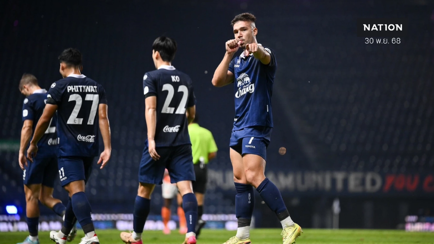 สรุปผลไทยลีก: บุรีรัมย์ เชือด ราชบุรี 2-0, แข้งเทพ บุกเจ๊า สุโขทัย 0-0