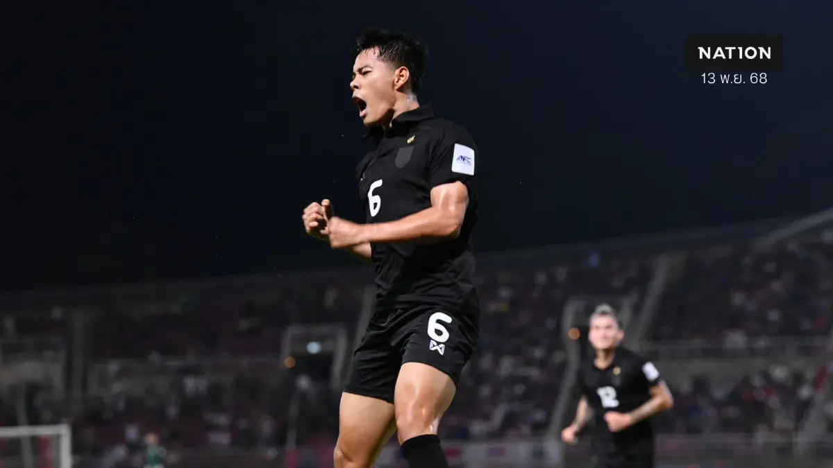 ทีมชาติไทย เปิดบ้านเฉือน สิงคโปร์ 3-2 ฮัดสัน ประเดิมชัย