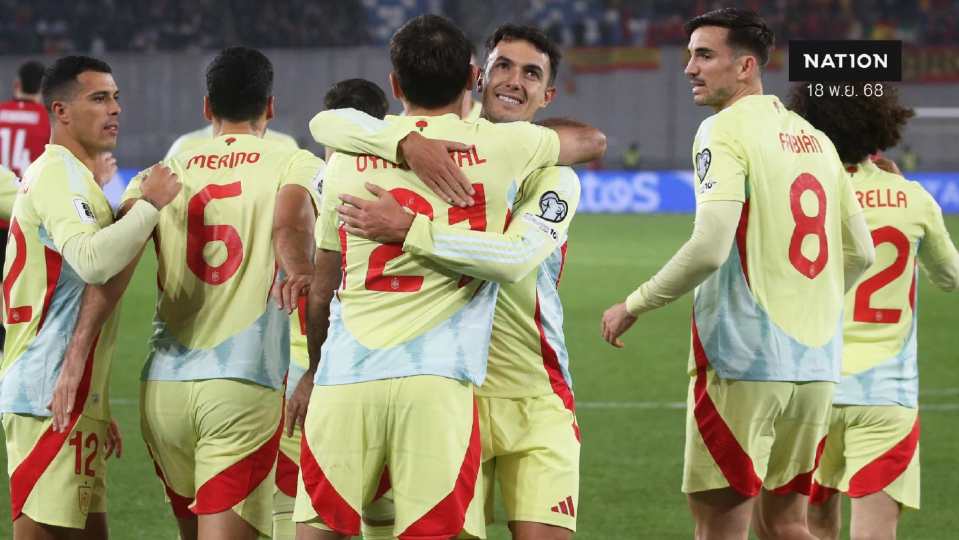 คัดบอลโลกคืนนี้ : "สเปน" จ่อเข้ารอบ ดวล "ตุรกี" ที่ต้องพึ่งปาฏิหาริย์