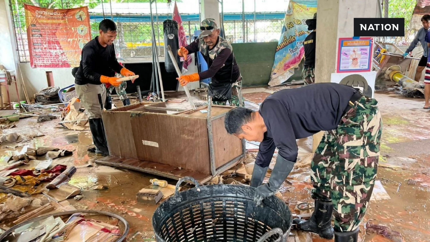 “Big Cleaning คืนความสุข คนสงขลา” วันแรก เก็บขยะกว่า 300 ตัน