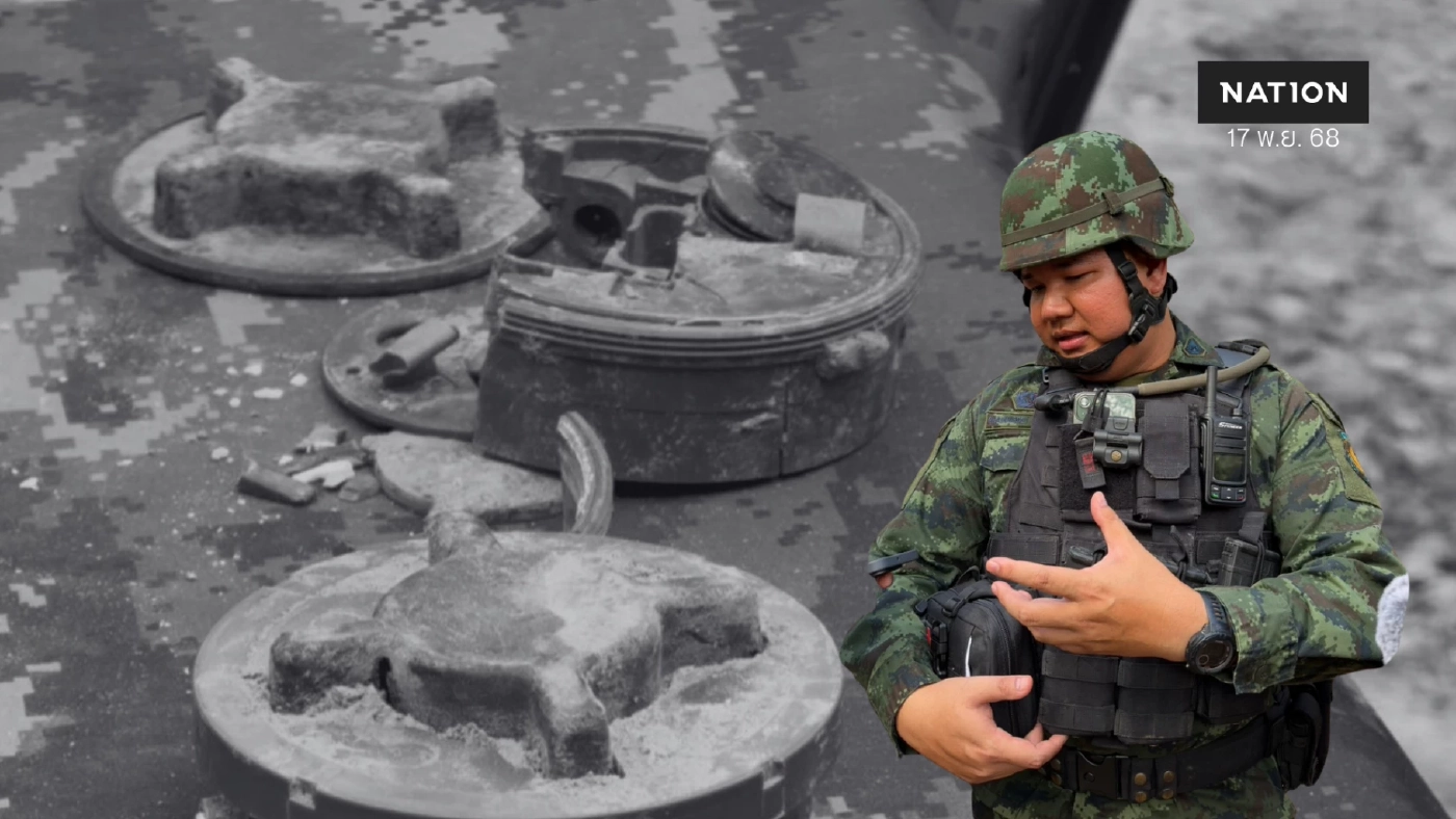 เปิดใจทหารไทย! นาทีเหยียบ "ทุ่นระเบิด PMN-2" หวิดขาขาด