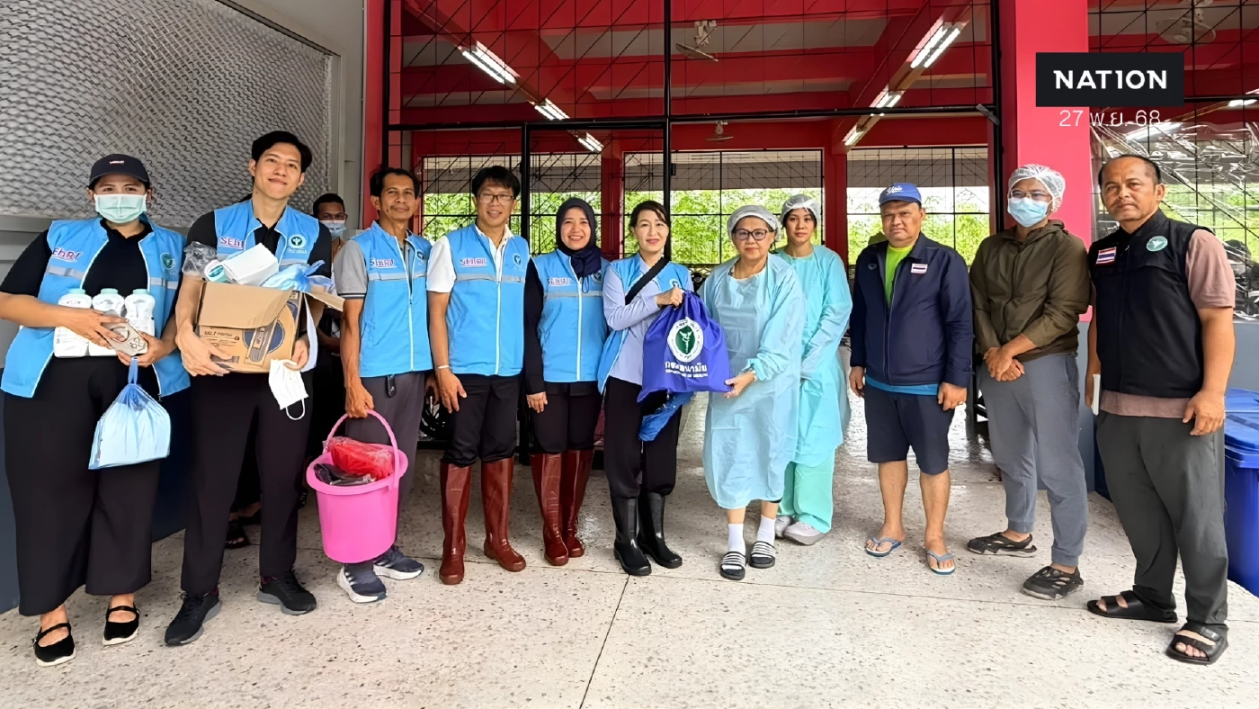กรมอนามัย ระดมทีมลงพื้นที่ ฟื้นฟูสุขาภิบาลพื้นที่น้ำท่วมภาคใต้