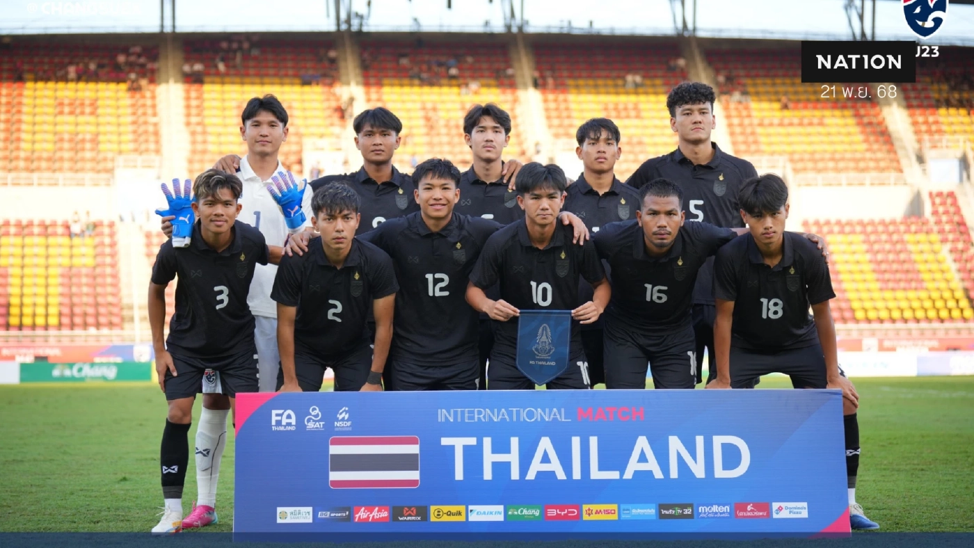 OFFICIAL! ประกาศ 23 แข้ง "ช้างศึก U23" ล่าเหรียญทองซีเกมส์