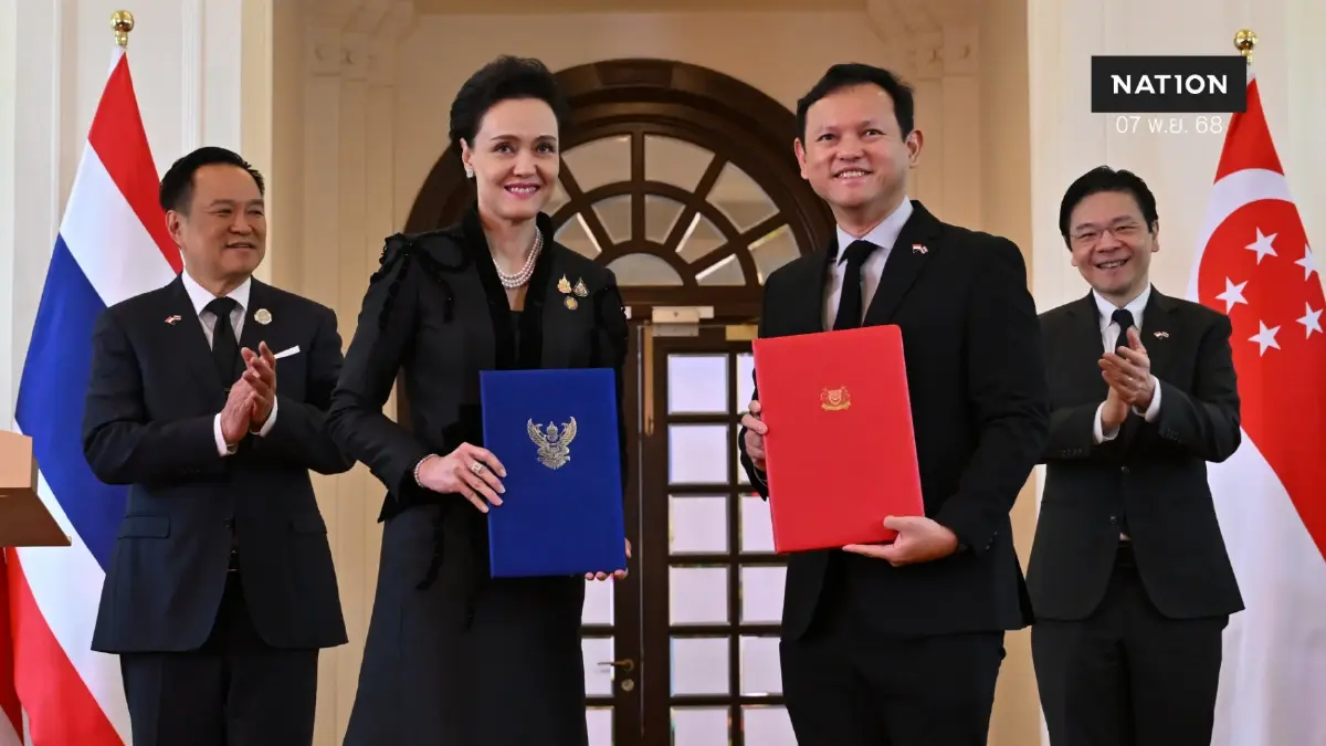 ครั้งแรกในประวัติศาสตร์ 'ไทย - สิงคโปร์' ร่วมมือค้าข้าว 1 แสนตัน