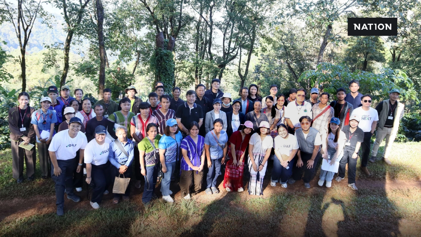 GULF พัฒนากาแฟดอยสูง: พาชุมชนมอโก้โพคี-ดอยเวียง ศึกษาดูงานโครงการดอยตุง