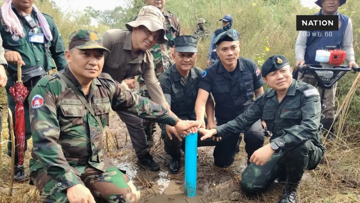 เปิดแผน 5 ขั้นตอน สร้างรั้วชายแดนไทย–กัมพูชา หลักเขต 52–59 "จันทบุรี-ตราด" เปิดแผน 5 ขั้นตอน สร้างรั้วชายแดนไทย–กัมพูชา หลักเขต 52–59 "จันทบุรี-ตราด"