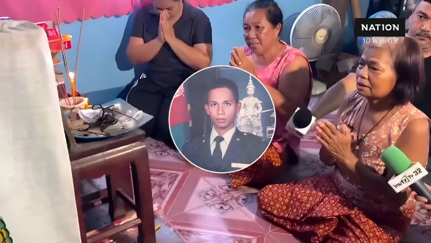 แม่ "จ.ส.อ.เทิดศักดิ์" วิงวอนสิ่งศักดิ์สิทธิ์ คุ้มครองลูกชาย หลังเหยียบกับระเบิด (มีคลิป)