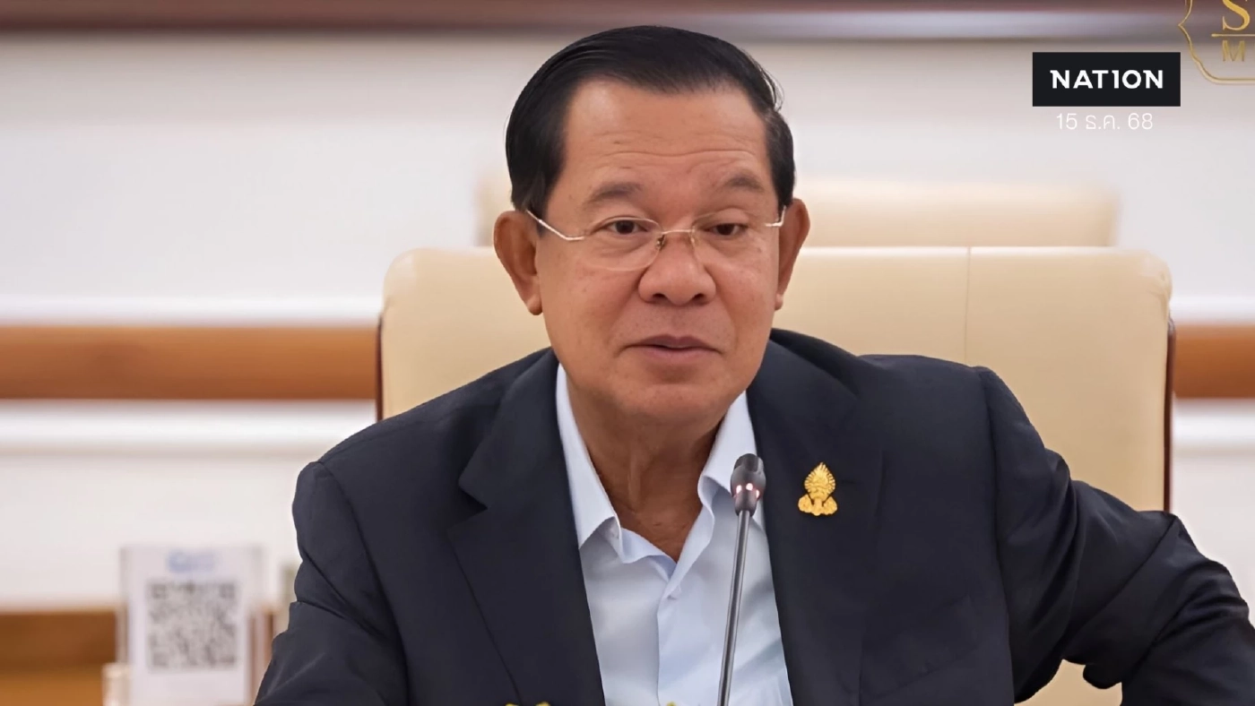 "ฮุนเซน" อ้าง "ปิดด่านชายแดน" ไม่ให้กลับประเทศไทย บอกถ้าอยากกลับ "ให้บินไป"