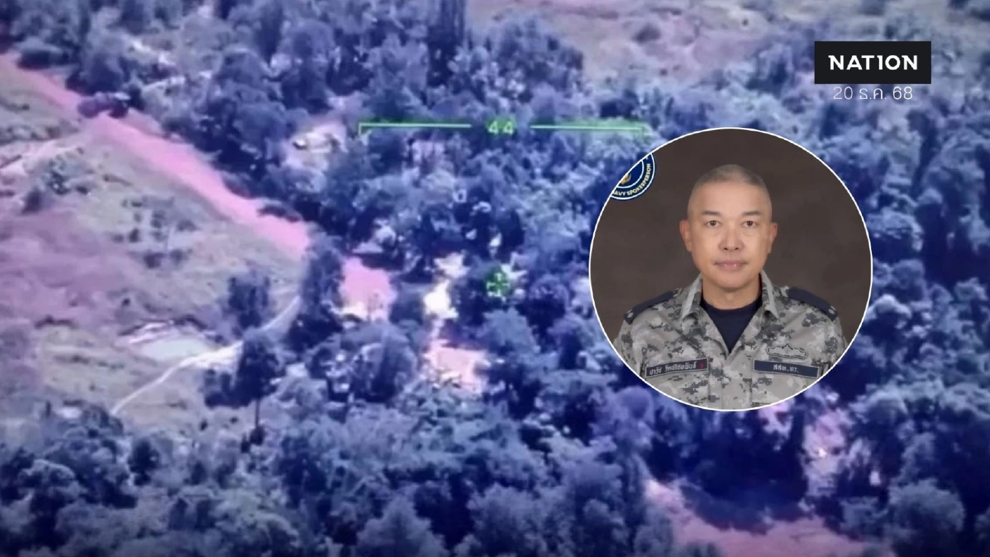 แฉกัมพูชาใช้สไนเปอร์ ลอบยิง ผบ.หน่วย ทร. ชนวนถล่มบ้าน 3 หลัง