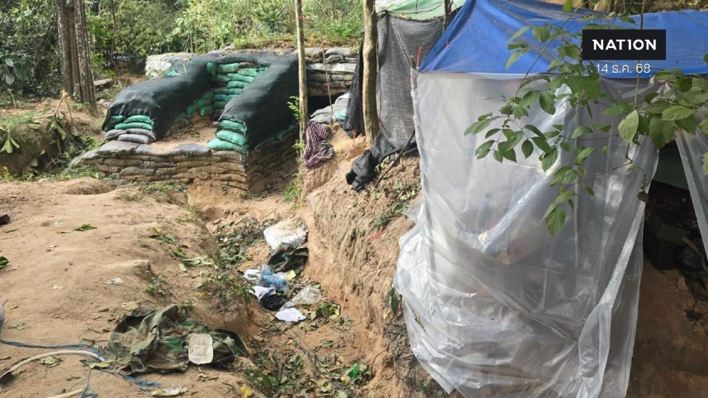 หลักฐานชัด! "ฐานทหารกัมพูชา" บนแผ่นดินไทย ยิงปืนใหญ่–ปืน ค. รอบปราสาทคนา (มีคลิป)