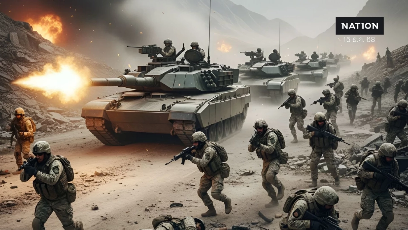 ชายแดนยังเดือด "กัมพูชา" วิกฤติหนัก เสียขวัญ แนวหน้าขาดเสบียง-อาวุธ ผบ.หน่วย ดับที่ "ปราสาทตาควาย"