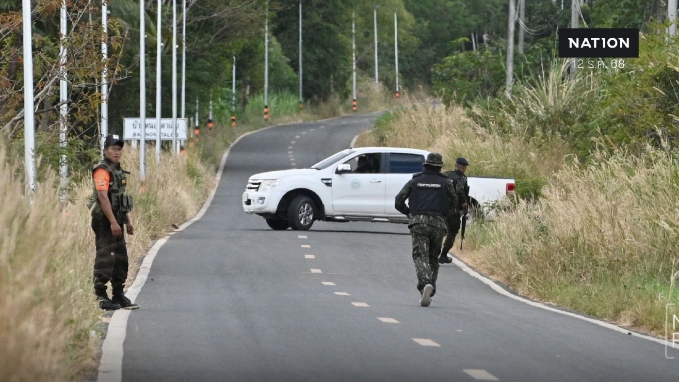 คุมตัวชายต้องสงสัยชายแดนสุรินทร์ หวั่นเป็นสายลับให้กัมพูชา