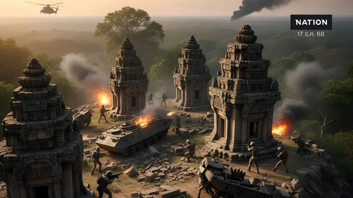 สดุดีทหารกล้า! "ทัพภาค 2" เผย ช่วงค่ำเกิดการปะทะหน้าปราสาทตาควาย หลังกัมพูชารุกคืบเข้ามา ทำทหารไทยดับ 2 นาย